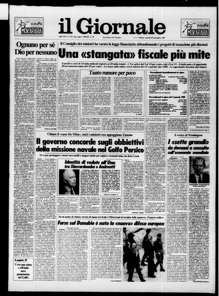 Il giornale : quotidiano del mattino